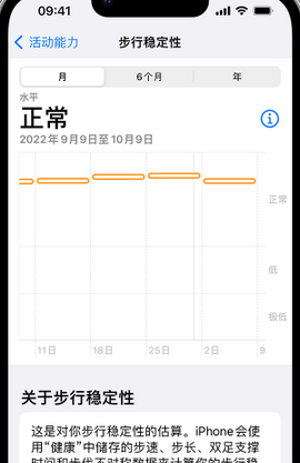 西和iPhone手机维修如何在iPhone开启'步行稳定性通知'