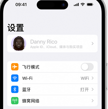 西和appleID维修服务iPhone设置中Apple ID显示为灰色无法使用 