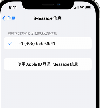 西和apple维修iPhone上无法正常发送iMessage信息 