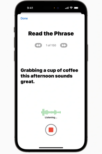 西和apple维修站分享iPhone在15分钟内可学会并模仿你的声音