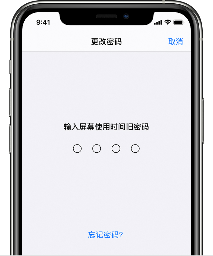 西和苹果手机维修分享iOS 14 忘记屏幕使用时间密码怎么办 